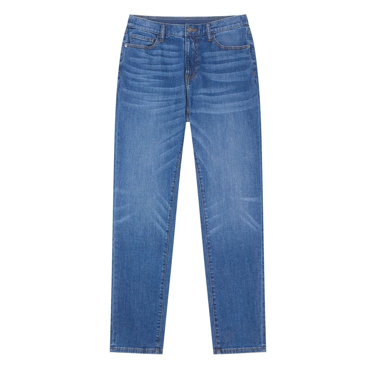 Giordano Men's Comfort Stretch Denim Regular Tapered 2.0 Jeans - Premium Jeans