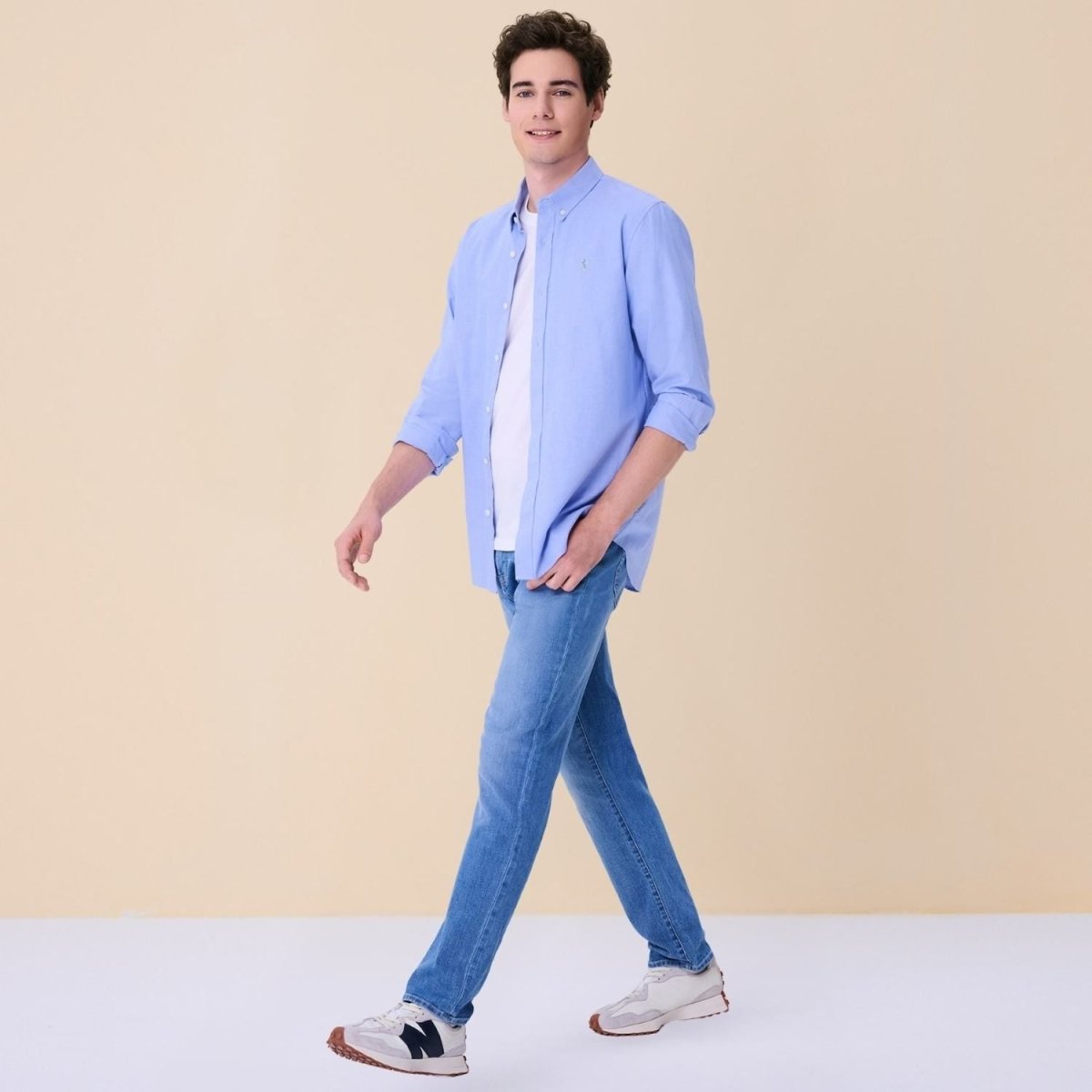 Giordano Men's Comfort Stretch Denim Regular Tapered 2.0 Jeans - Premium Jeans
