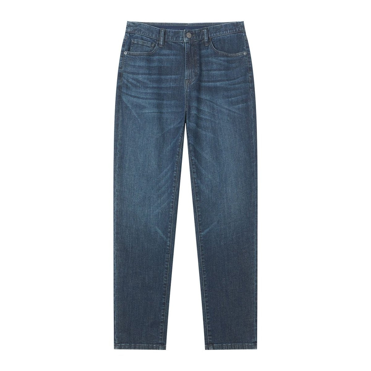 Giordano Men's Comfort Stretch Denim Regular Tapered 2.0 Jeans - Premium Jeans