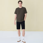 Giordano Men's Cool Touch Hidden Comfort Bermuda Shorts - Premium Shorts
