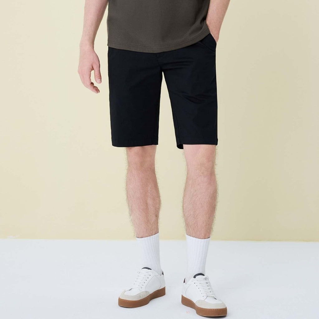 Giordano Men's Cool Touch Hidden Comfort Bermuda Shorts - Premium Shorts