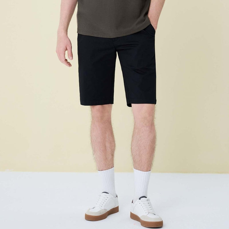 Giordano Men's Cool Touch Hidden Comfort Bermuda Shorts - Premium Shorts