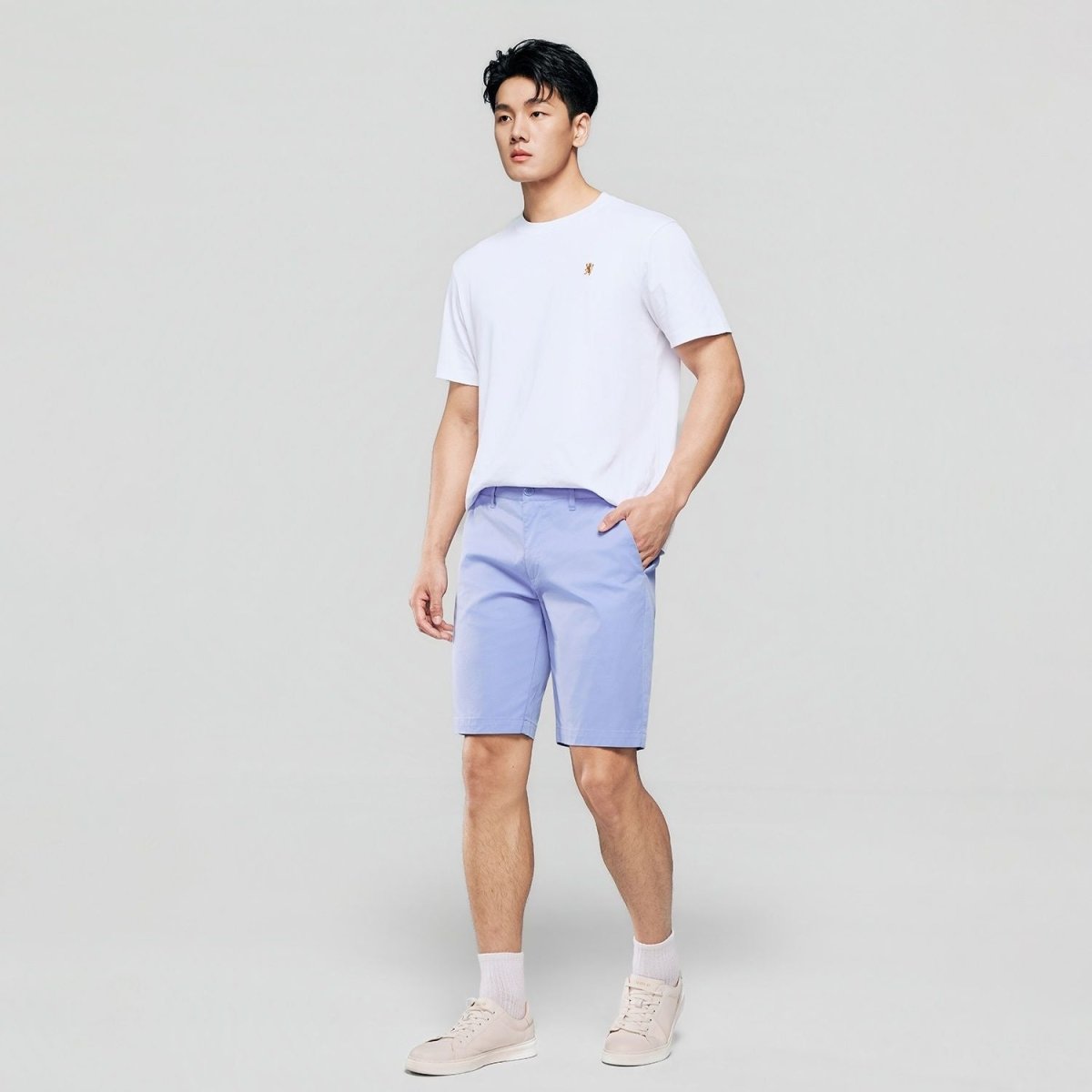 Giordano Men's Cool Touch Hidden Comfort Bermuda Shorts - Premium Shorts