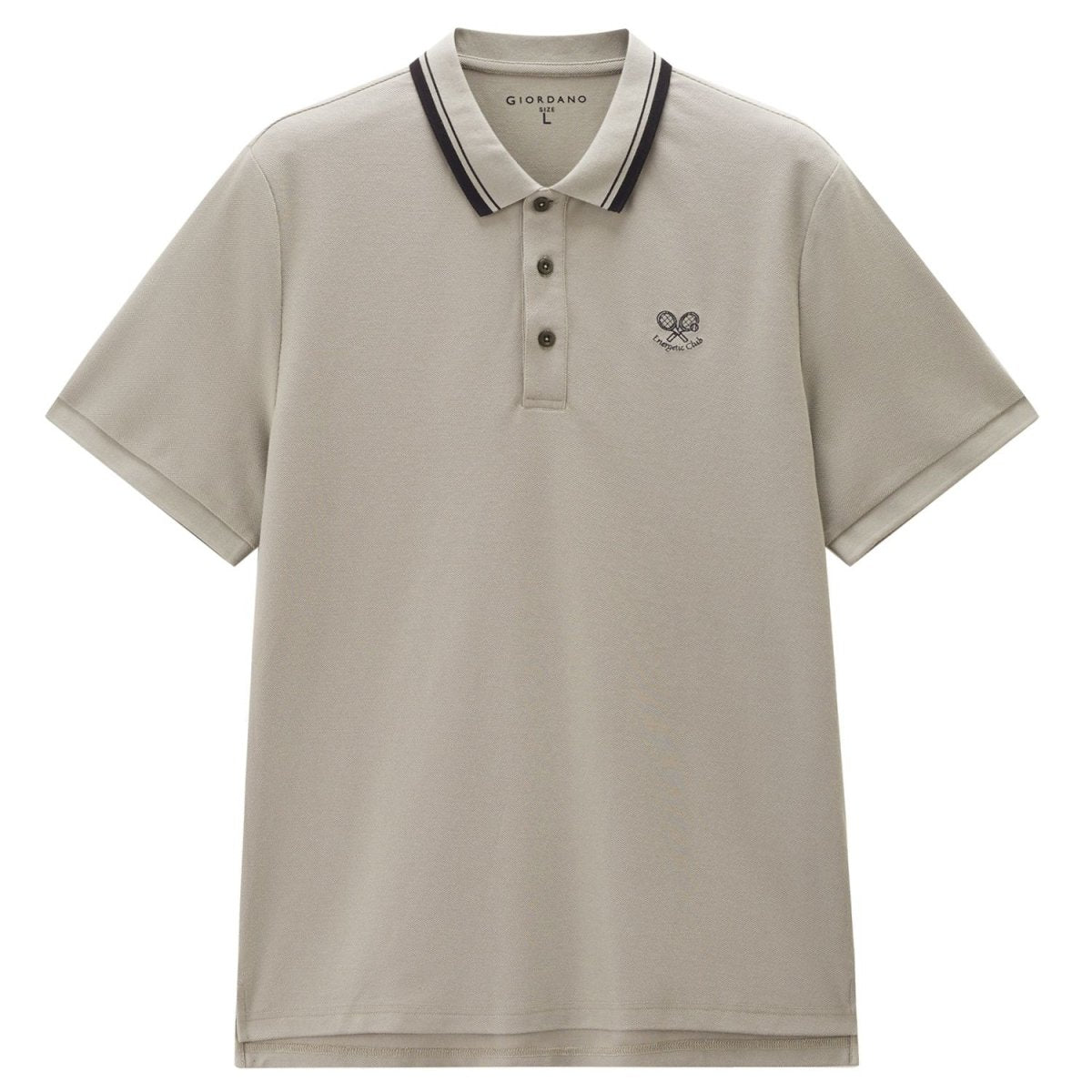 Giordano Men's Cool Touch UV Pique Polo - Premium Polo