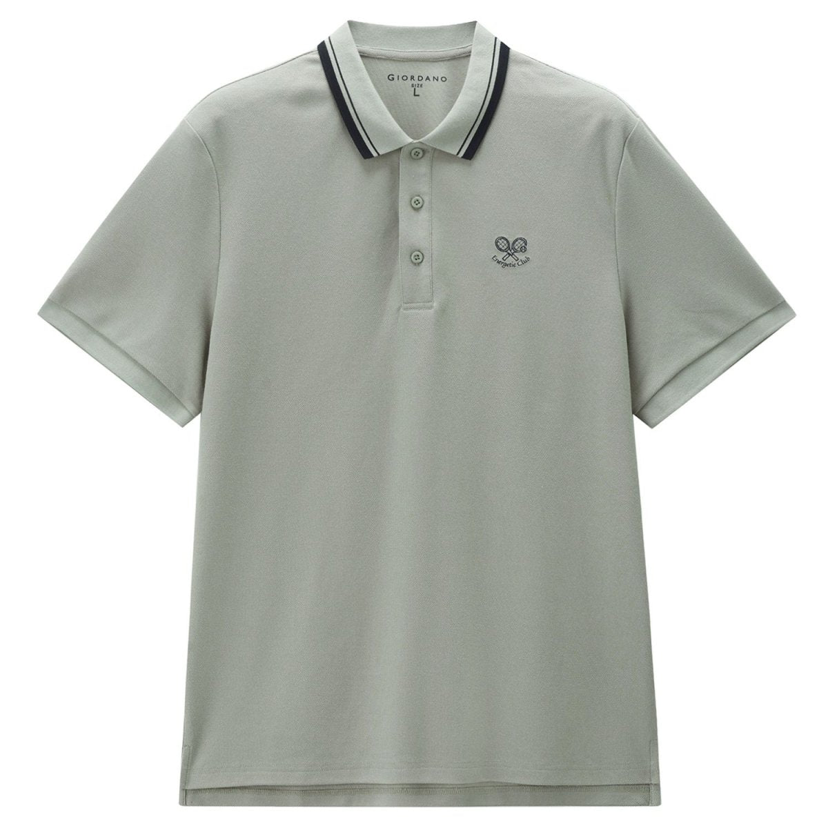 Giordano Men's Cool Touch UV Pique Polo - Premium Polo