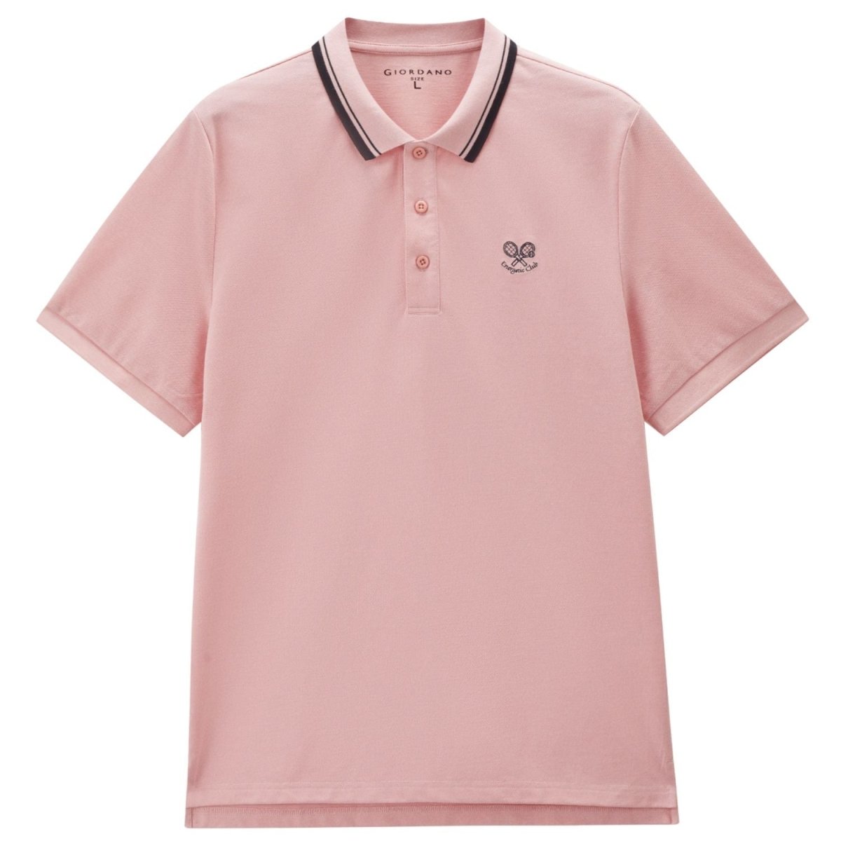 Giordano Men's Cool Touch UV Pique Polo - Premium Polo