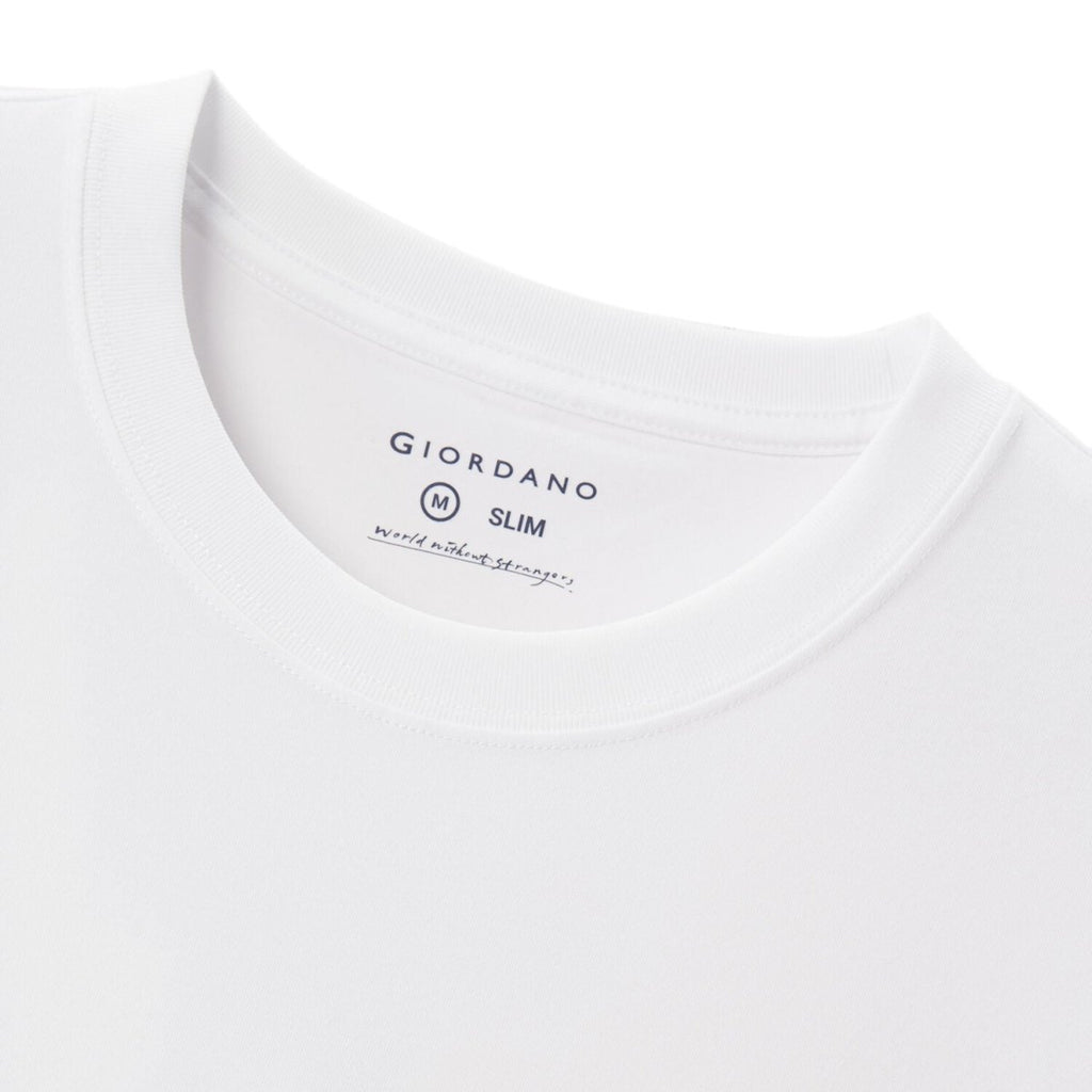 Giordano Men's Cooling & Antibacterial Slim Fit Tee - Premium Tee