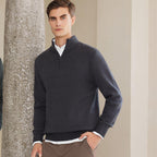 Giordano Men's Cotton Blend Cardigan: Cozy & Classic - Premium Cardigans