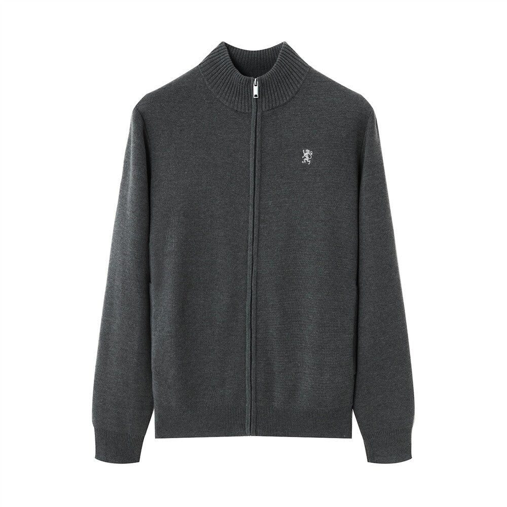 Giordano Men's Cotton Blend Cardigan: Cozy & Classic - Premium Cardigans