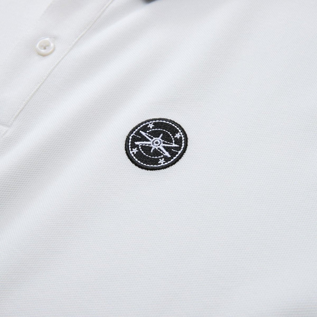 Giordano Men's Cotton Blend Pique Embroidered Polo - Premium Polo