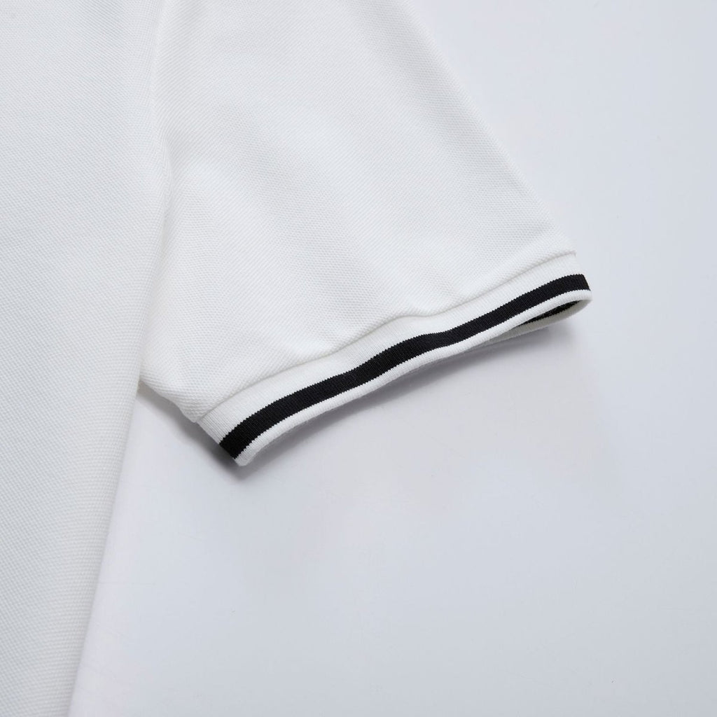 Giordano Men's Cotton Blend Pique Embroidered Polo - Premium Polo