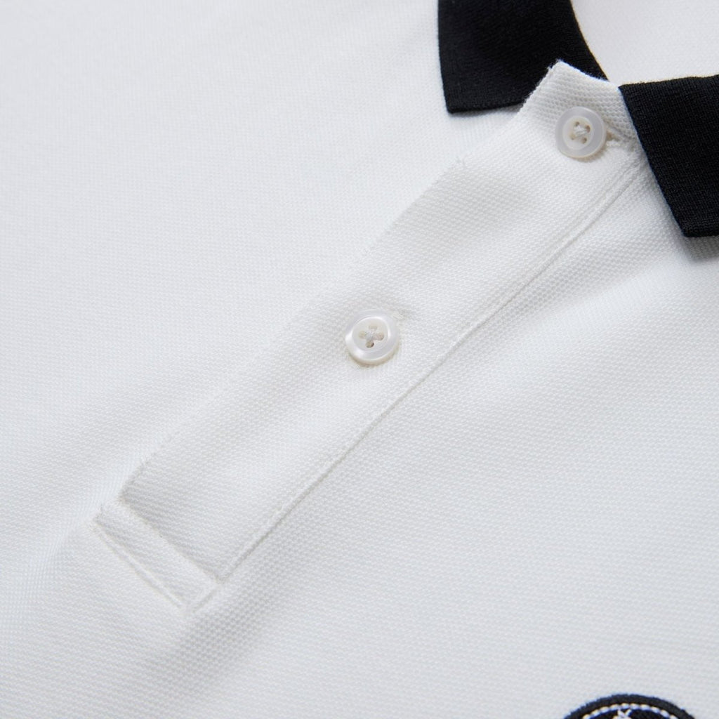 Giordano Men's Cotton Blend Pique Embroidered Polo - Premium Polo