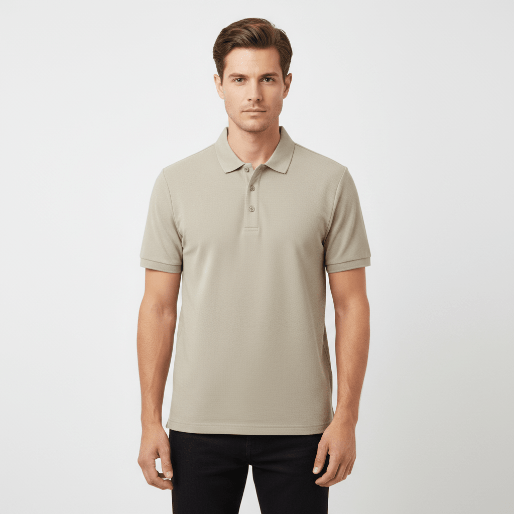 Giordano Men's Cotton Blend Pique Polo - Premium Polo