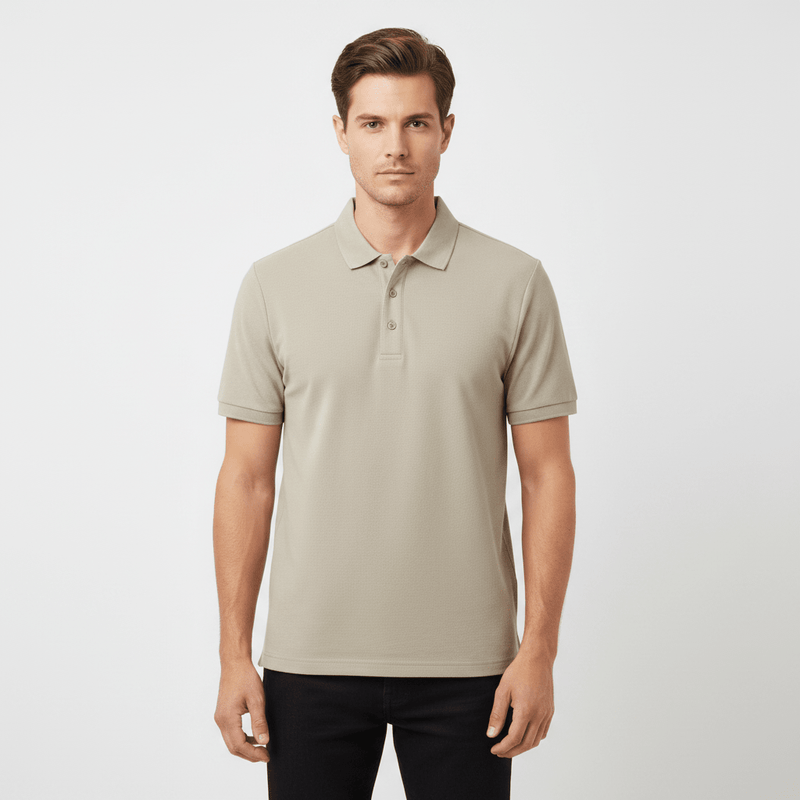 Giordano Men's Cotton Blend Pique Polo - Premium Polo