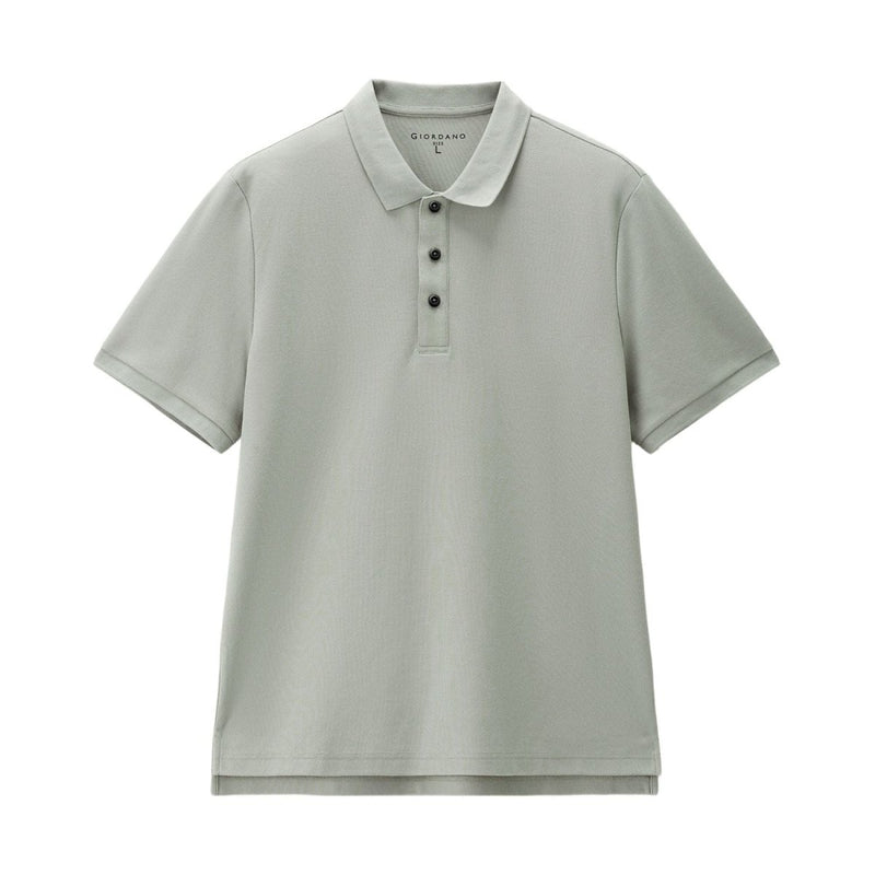 Giordano Men's Cotton Blend Pique Polo - Premium Polo