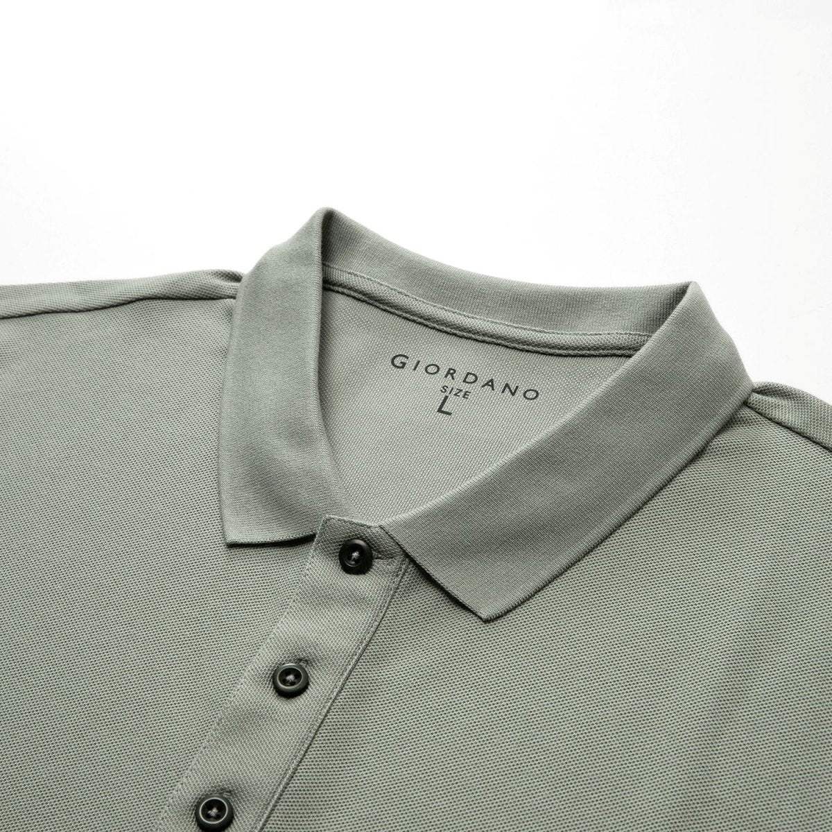 Giordano Men's Cotton Blend Pique Polo - Premium Polo