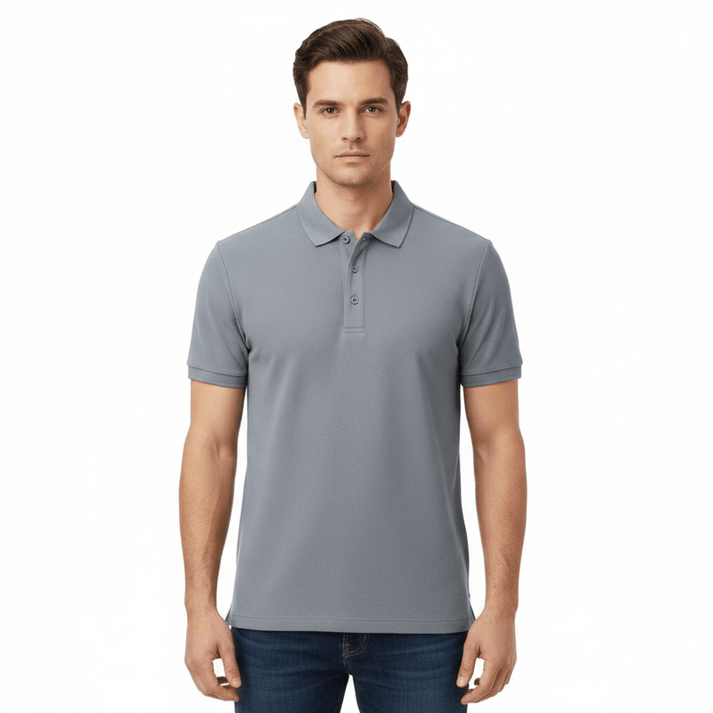 Giordano Men's Cotton Blend Pique Polo - Premium Polo