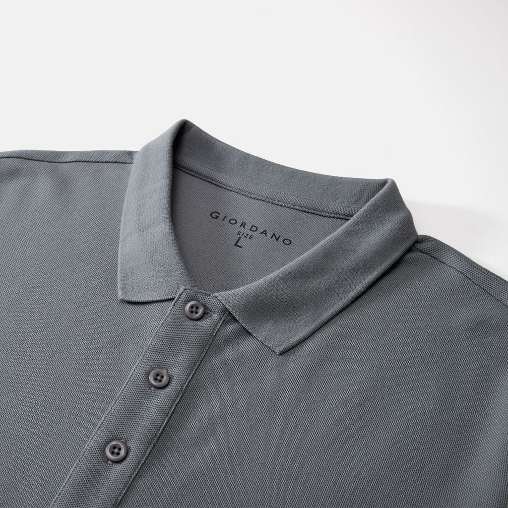 Giordano Men's Cotton Blend Pique Polo - Premium Polo