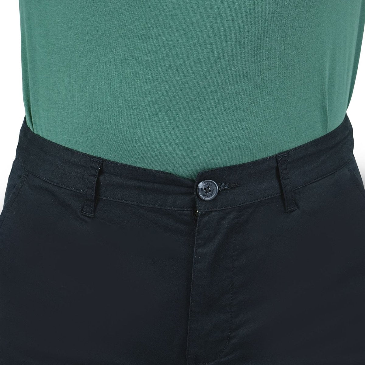Giordano Men's Cotton Elastane Twill Low Rise Slim Fit Bermuda Shorts - Premium Shorts