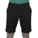 Giordano Men's Cotton Elastane Twill Low Rise Slim Fit Bermuda Shorts - Premium Shorts