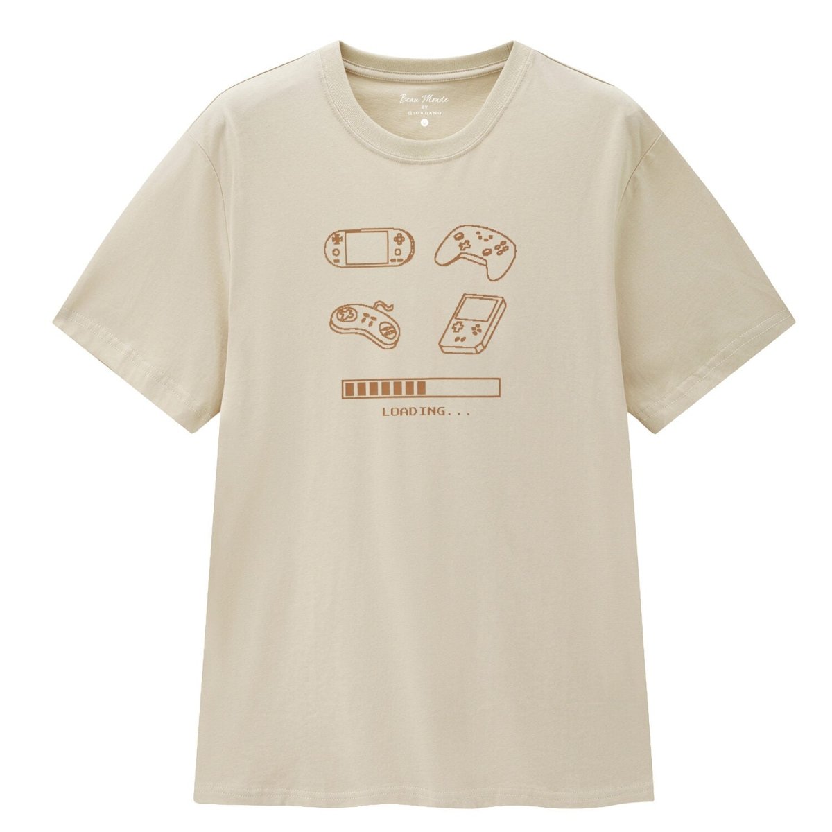Giordano Men's Cotton Game Theme Print Tee | Online Exclusive - Premium Print Tee