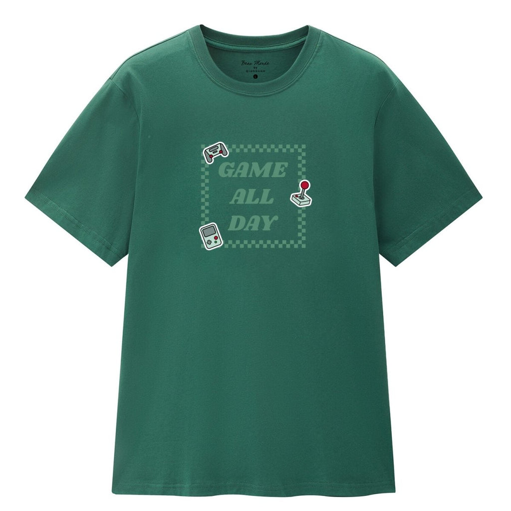 Giordano Men's Cotton Game Theme Print Tee | Online Exclusive - Premium Print Tee