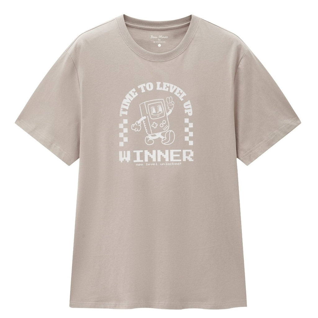 Giordano Men's Cotton Game Theme Print Tee | Online Exclusive - Premium Print Tee