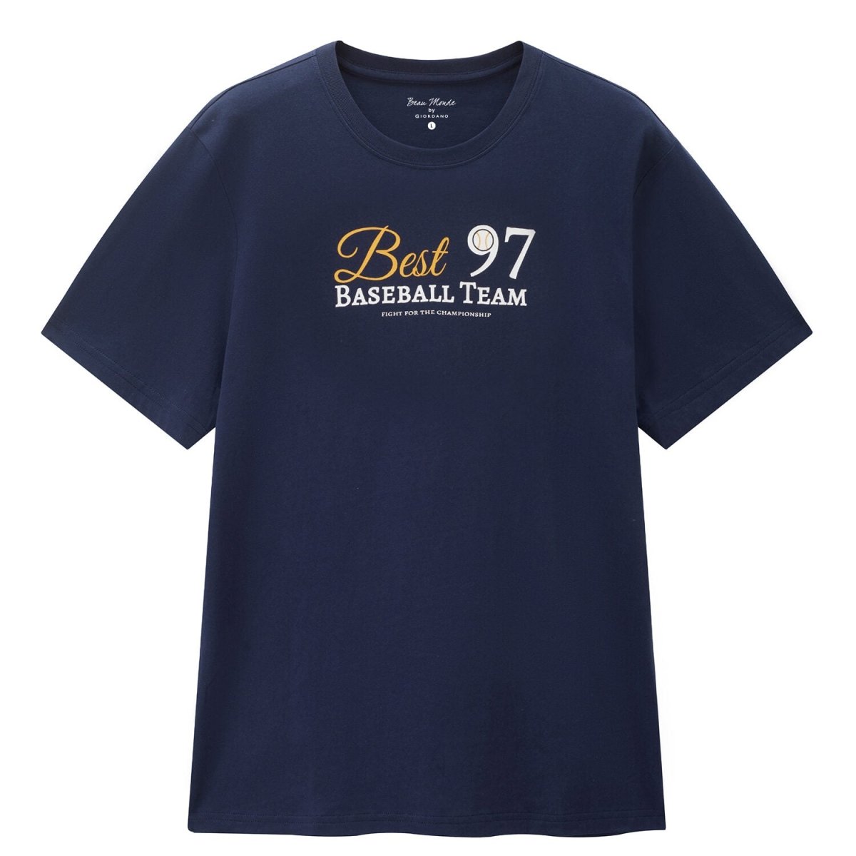 Giordano Men's Cotton Jersey Crew-Neck Print Tee | Online Exclusive - Premium Print Tee
