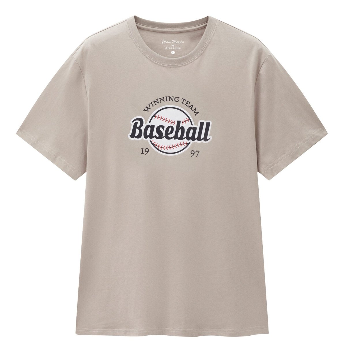 Giordano Men's Cotton Jersey Crew-Neck Print Tee | Online Exclusive - Premium Print Tee