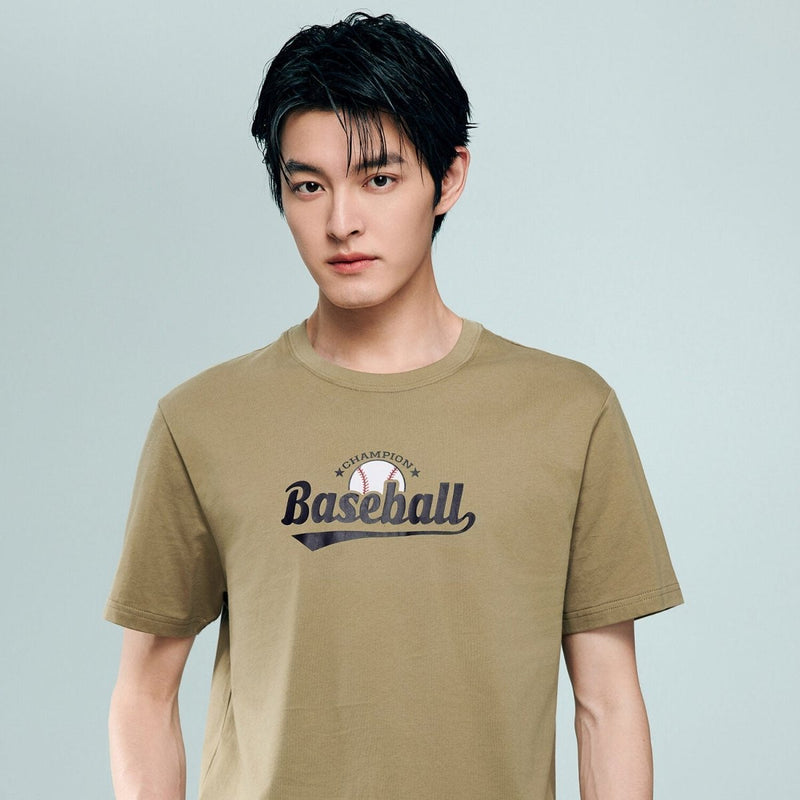Giordano Men's Cotton Jersey Crew-Neck Print Tee | Online Exclusive - Premium Print Tee