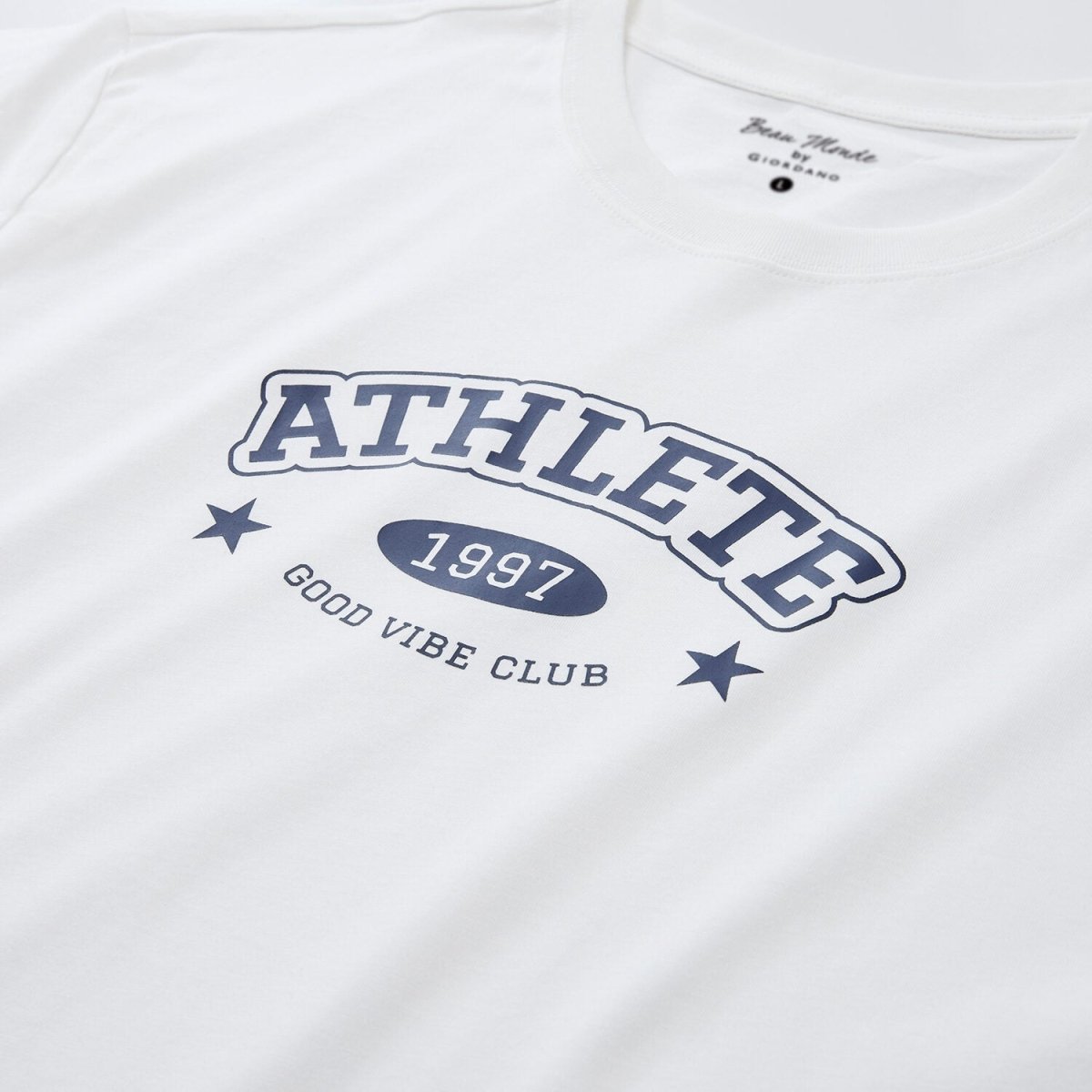 Giordano Men's Cotton Jersey Crew-Neck Print Tee | Online Exclusive - Premium Print Tee