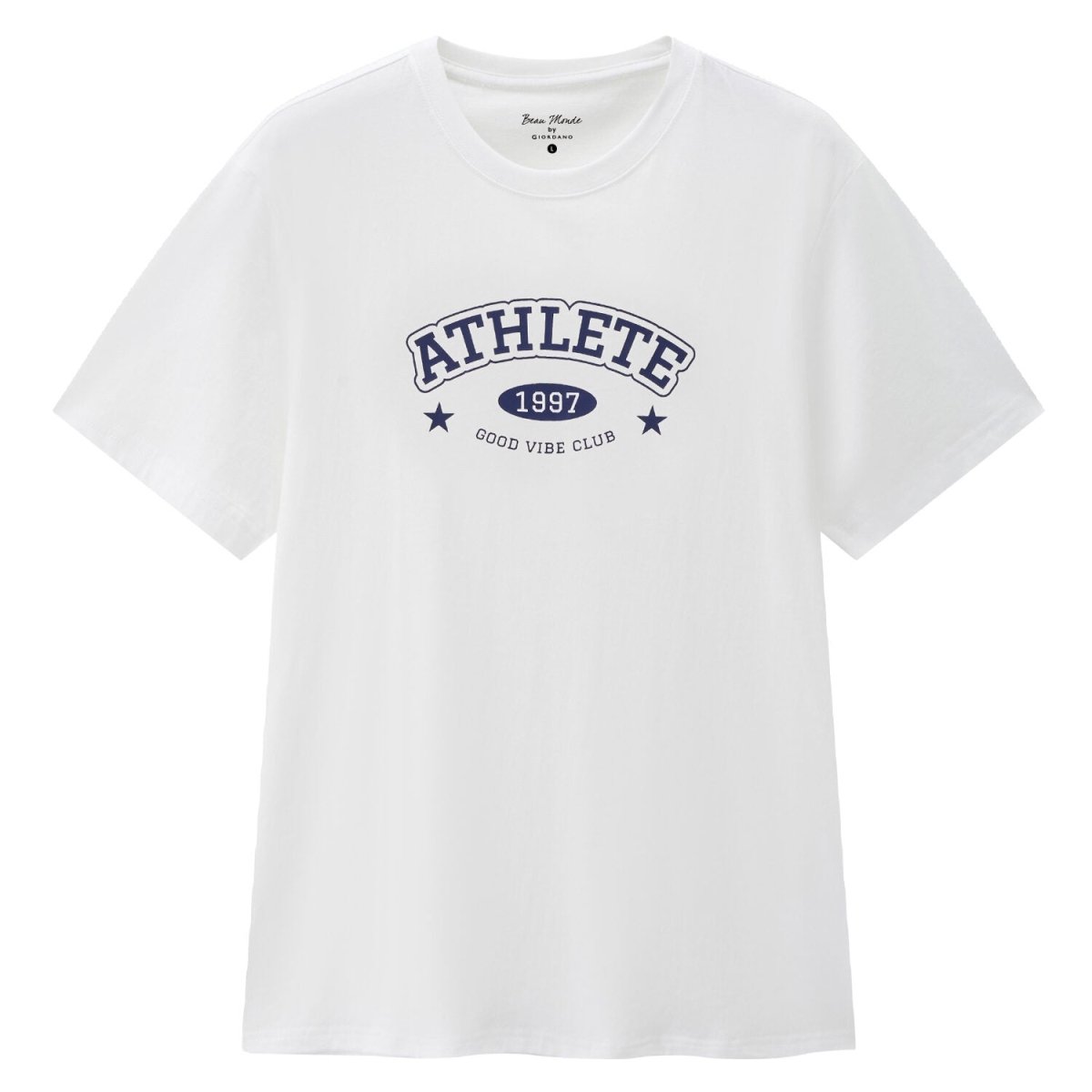 Giordano Men's Cotton Jersey Crew-Neck Print Tee | Online Exclusive - Premium Print Tee