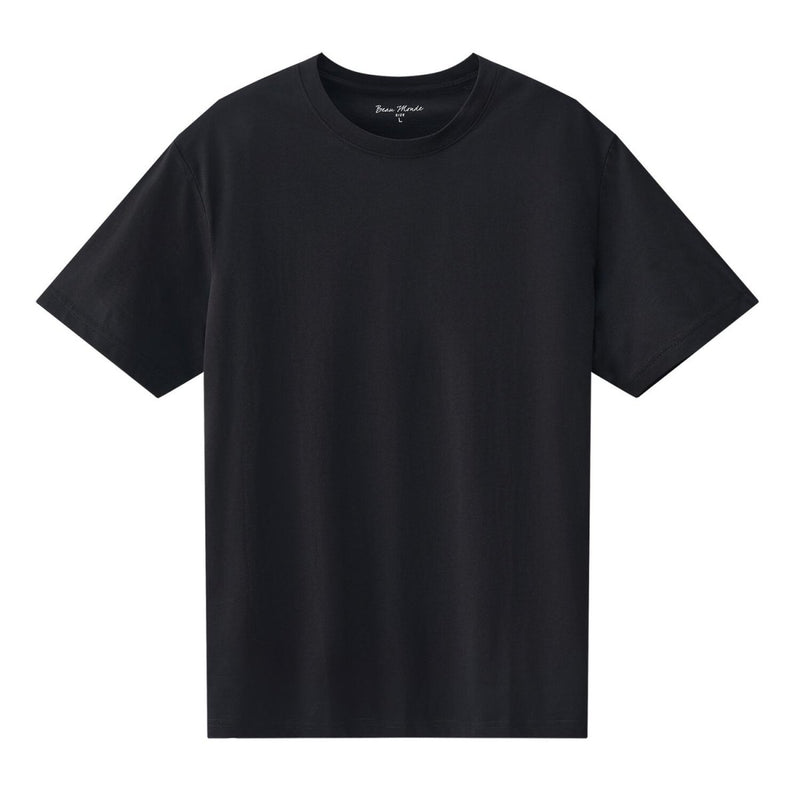Giordano Men's Cotton Jersey Crew Neck Regular Fit Tee | Online Exclusive - first_variant_option_2 Premium Tee for Giordano
