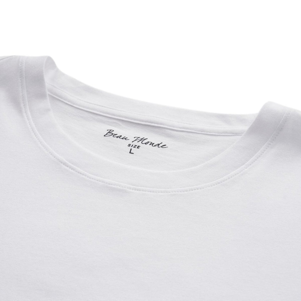 Giordano Men's Cotton Jersey Crew Neck Regular Fit Tee | Online Exclusive - first_variant_option_2 Premium Tee for Giordano