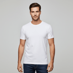 Giordano Men's Cotton Jersey Crew Neck Regular Fit Tee | Online Exclusive - first_variant_option_2 Premium Tee for Giordano