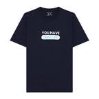 Giordano Men's Cotton Jersey Crew Neck Slim Fit Message Print Tee - Premium Print Tee