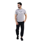 Giordano Men's Cotton Jersey Crew Neck Slim Fit Message Print Tee - Premium Print Tee