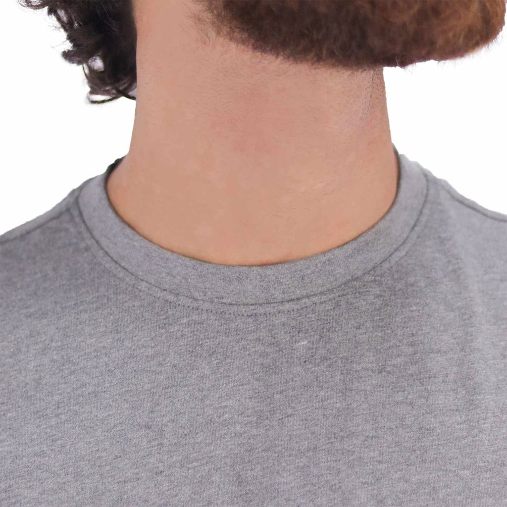 Giordano Men's Cotton Jersey Crew Neck Slim Fit Tee - Premium Tee