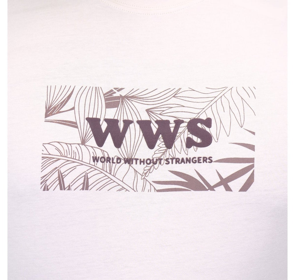 Giordano Men's Cotton Jersey Crewneck Short Sleeve Slim Fit Wws Print Tee - Premium Print Tee