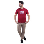 Giordano Men's Cotton Jersey Print Tee (Ai Tee) - Premium Print Tee