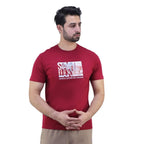 Giordano Men's Cotton Jersey Print Tee (Ai Tee) - Premium Print Tee