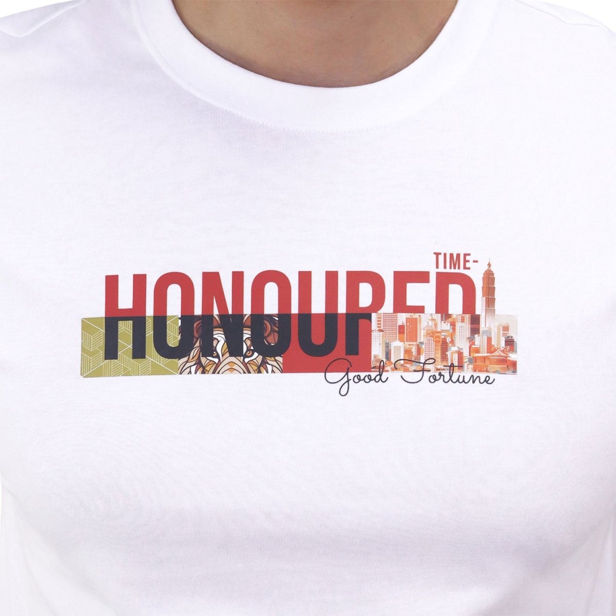 Giordano Men's Cotton Jersey Print Tee (Ai Tee) - Premium Print Tee