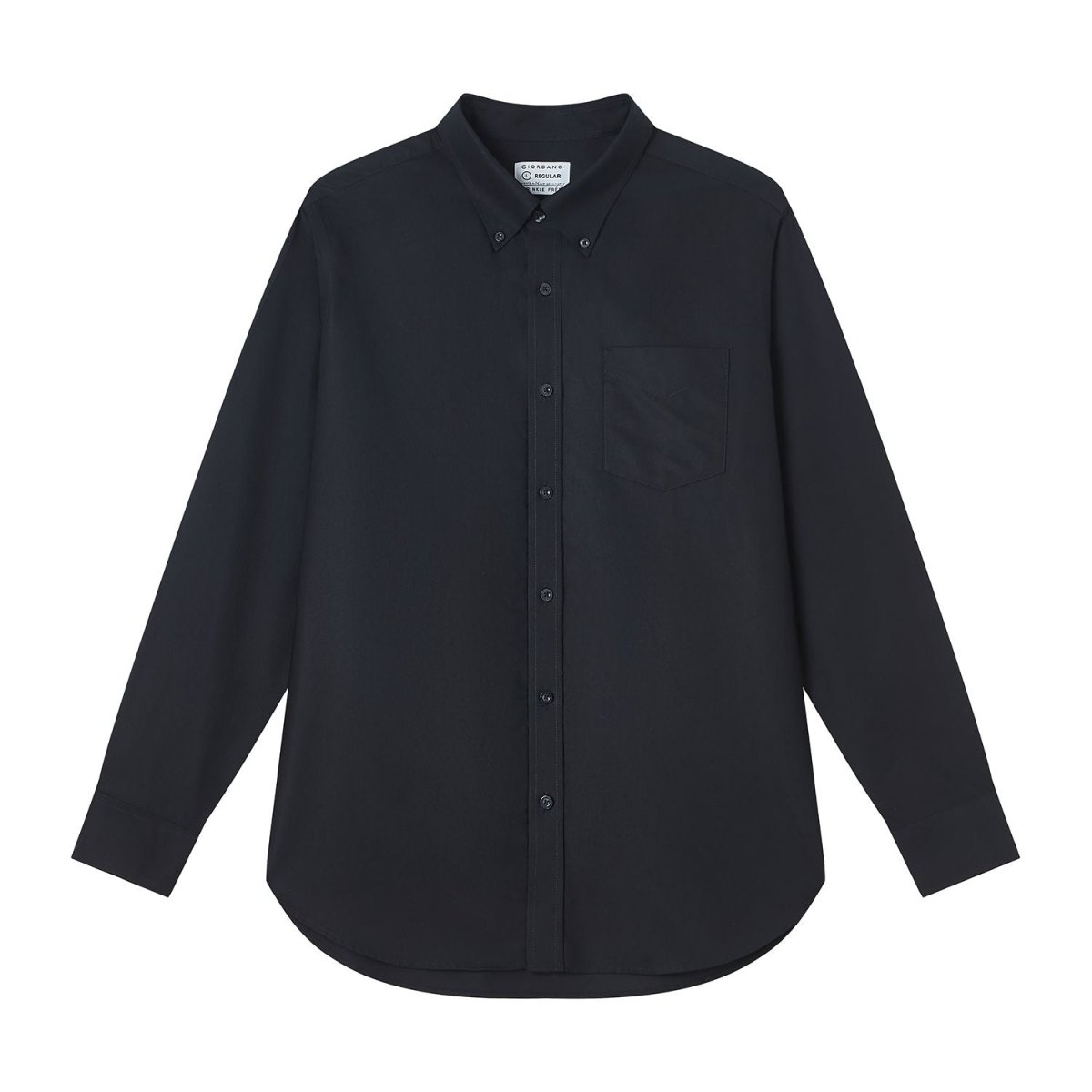 Giordano Men’s Cotton Long - Sleeve Wrinkle - Free Shirt - first_variant_option_2 Premium Shirts for Giordano