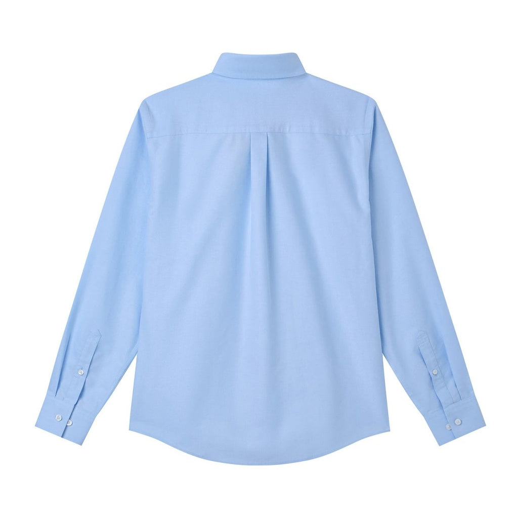 Giordano Men's Cotton Long-Sleeve Wrinkle-Free Shirt - Premium Shirts