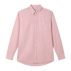Giordano Men’s Cotton Long-Sleeve Wrinkle-Free Shirt - Premium Shirts
