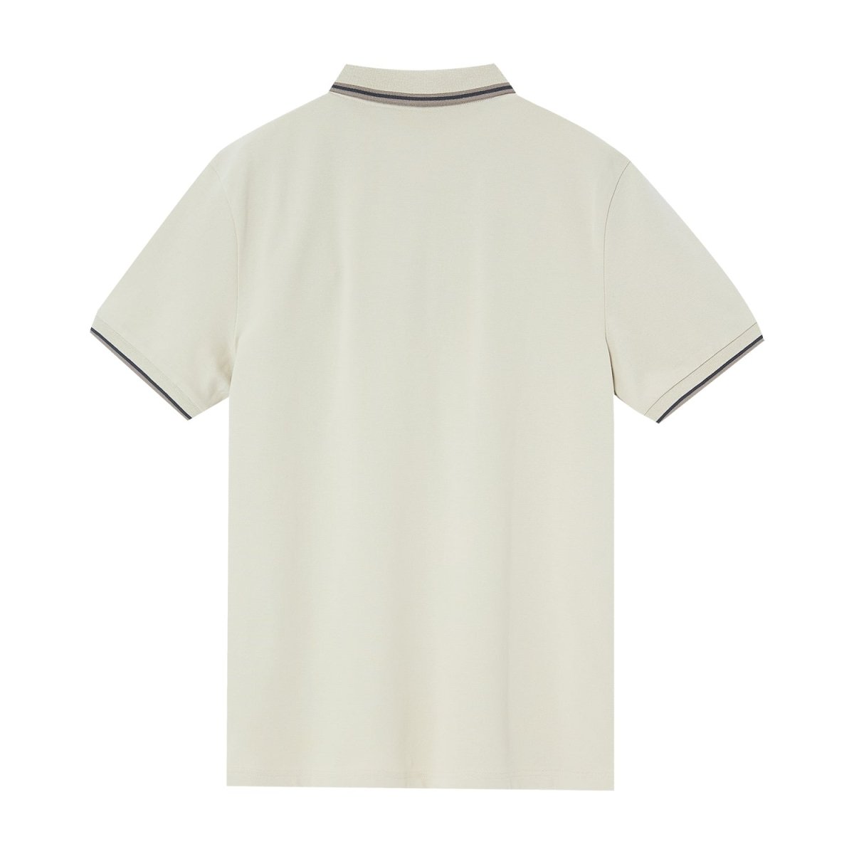 Giordano Men's Cotton Lycra Pique Polo - Slim Fit, Eagle Embroidery - Premium Polo