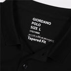 Giordano Men's Cotton Lycra Pique Slim Fit Polo - Premium Polo