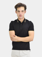 Giordano Men's Cotton Lycra Pique Slim Fit Polo - Premium Polo