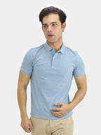 Giordano Men's Cotton Lycra Pique Slim Fit Polo - Premium Polo