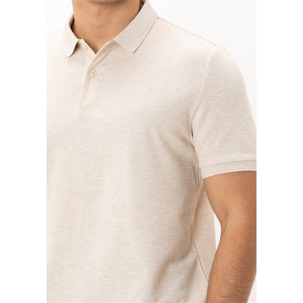 Giordano Men's Cotton Lycra Pique Slim Fit Polo - Premium Polo